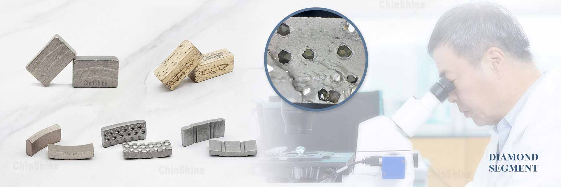 China stone diamond segments