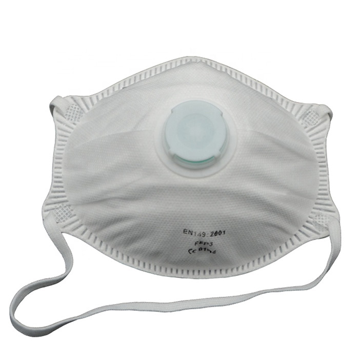 N95 face mask with valve