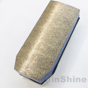 Fickert abrasivo de diamante de metal, Fickert de diamante unido con metal y bloque de molienda abrasivo para granito