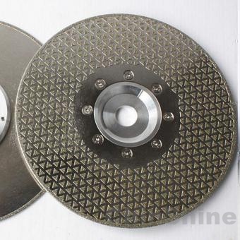 Disco de corte de diamante electrochapado de 7 pulgadas y 180 mm