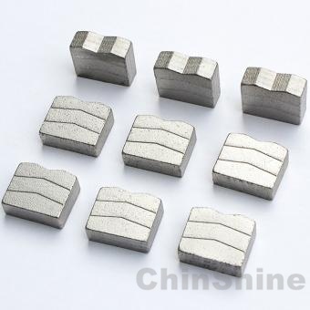 Grandes segmentos de diamante para corte de piedra de granito
