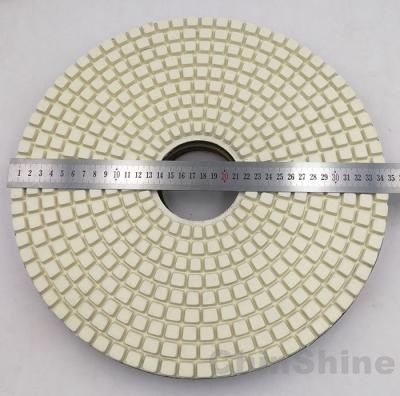 14 inch, 16 diamond polishing pads for concrete