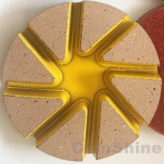 Pulido de disco de pulido de cerámica de 4 pulgadas
